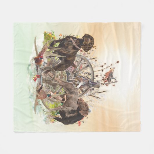 Best Times to Hunt, SAP Fleece Deken (Voorkant (Horizontaal))