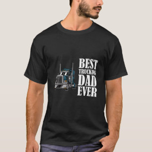 Best Truckerend pap op de grote rig Trucker Drive T-shirt