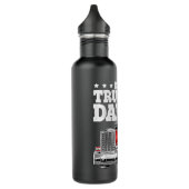 Best Truckin Dad Ever Big Rig Trucker Father's Day Waterfles (Links)