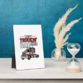 Best Truckin Dad Ever Vintage Truck Shirt Design_1 Fotoplaat (Zijkant)