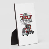 Best Truckin Dad Ever Vintage Truck Shirt Design_1 Fotoplaat (Zijkant)