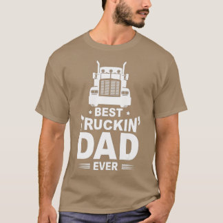 Best Truckin's Pap Ever Big Rig Trucker Vader's Da T-shirt