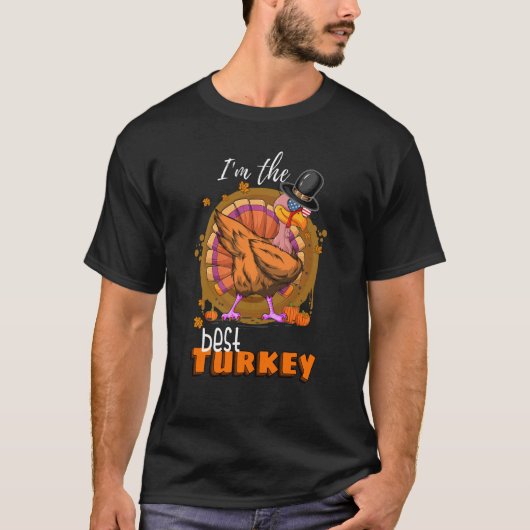 Best Turkey Matching Family Group Thanksgiving Par T-shirt (Voorkant)