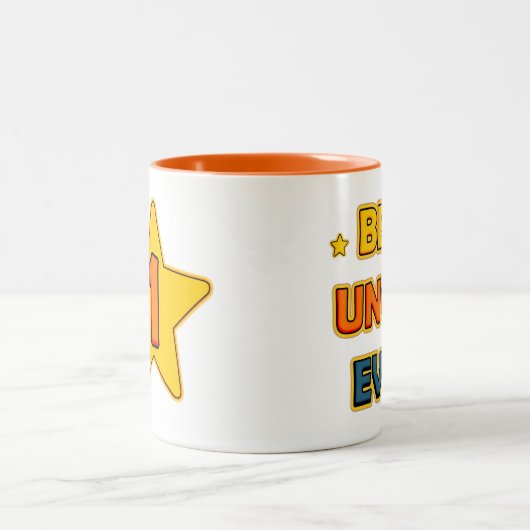 Best Uncle ever Tweekleurige Koffiemok (Center)