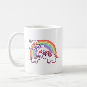 Best Unicorn Mam Ever Koffiemok