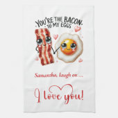 Best Valentine’s Gift Funny Food Kitchen Towel Theedoek (Verticaal)