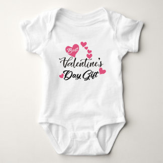 Best Valentines Day Baby Bodysuit - Cute Gift Desi