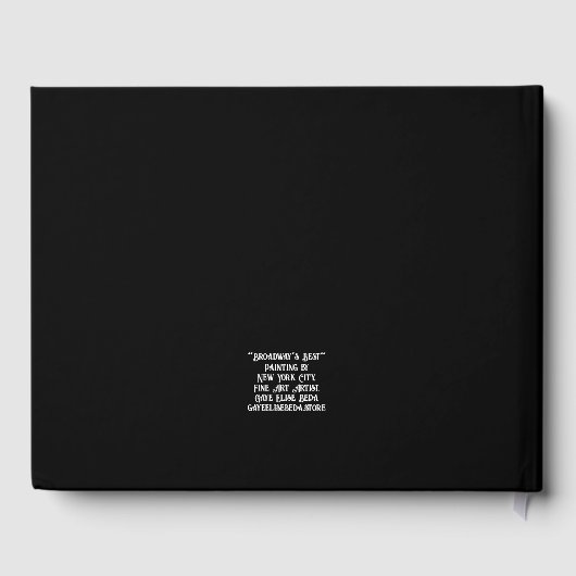 Best van Broadway Gastenboek (Achterkant)