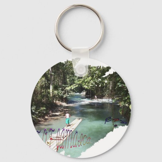 Best van Jamaica Sleutelhanger (Voorkant)