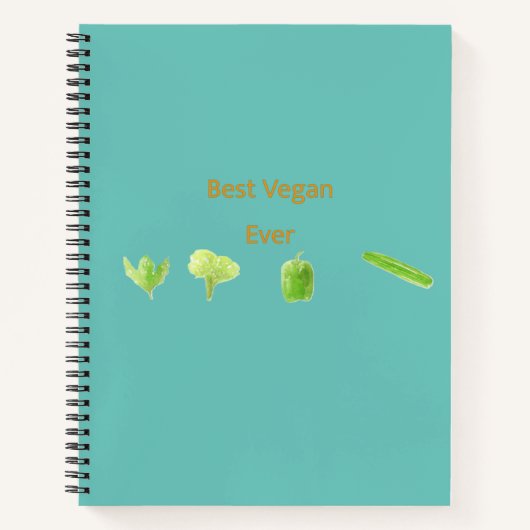 Best Vegan Ever Notitieboek (Voorkant)