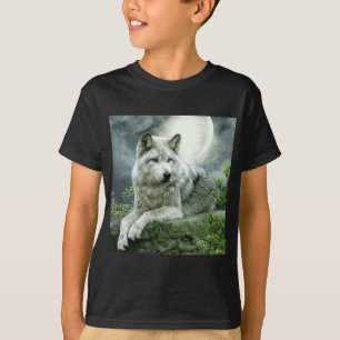 Best verkopend Imaginative Wolf Art Illustration P T-shirt