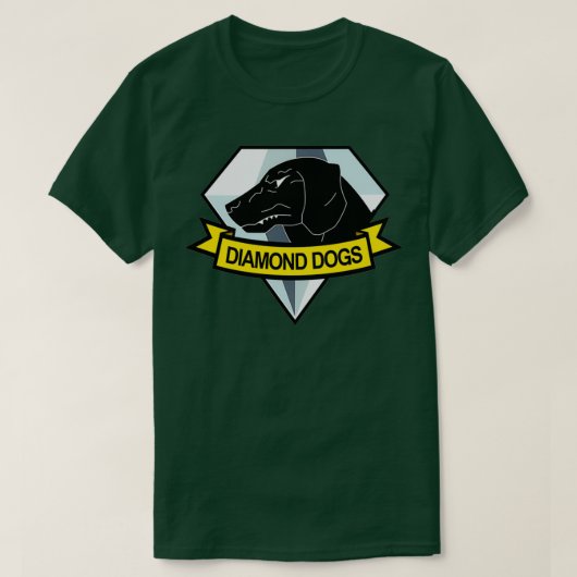 Best verkopende Diamond Dogs Merchandise T-shirt (Design voorkant)