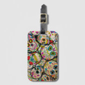 Best verkopende suikerschedel bagagelabel (Voorkant (verticaal))