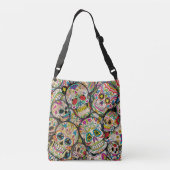 Best verkopende suikerschedel crossbody tas (Achterkant)