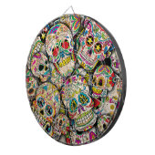 Best verkopende suikerschedel dartbord (Voorkant Rechts)