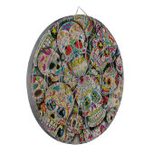 Best verkopende suikerschedel dartbord (Voorkant Links)