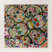 Best verkopende suikerschedel legpuzzel (Horizontaal)