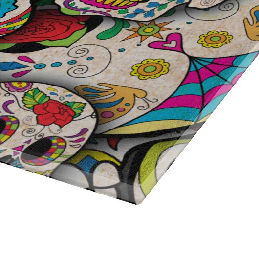 Best verkopende suikerschedel snijplank (Hoek)