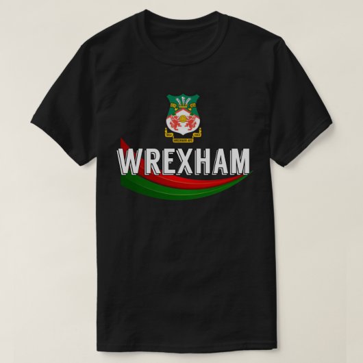 Best verkopende Wrexham Classic T T-shirt (Design voorkant)