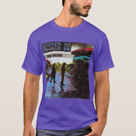 BEST VERKOPER Husker Du Zen Arcade Merchandise T-shirt (Voorkant)