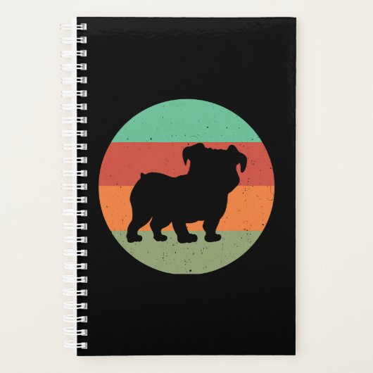 Best vervormd Engels Bulldog Pet van Dog Mam Planner (Voorkant)