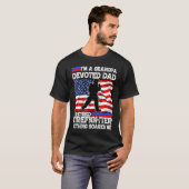 Best Veteran Firefighter Retired Grandpa Dad Fathe T-shirt (Voorkant volledig)