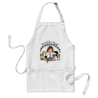 Best Veterinarian Apron - Vrouw Brown Hai Standaard Schort