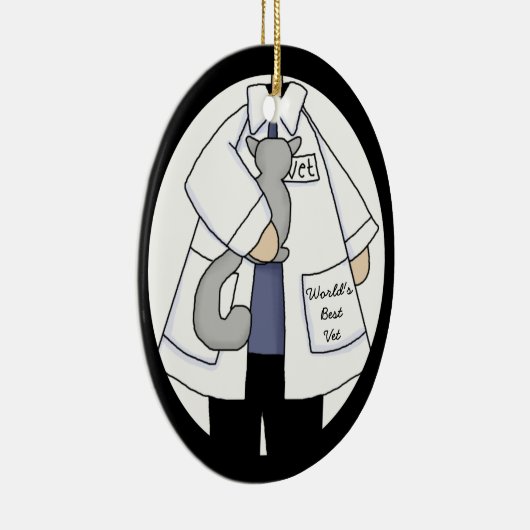 Best Veterinarian Ornament (Rechts)