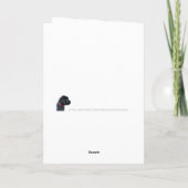 Best Veterinarian Paw Prints Pet Foto Bedankkaart (Achterkant)