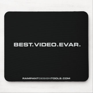 Best Video Evar - Black Mousepad Muismat
