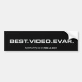 Best Video Evar - Rampant Bumpersticker (Voorkant)