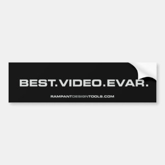 Best Video Evar - Rampant Bumpersticker