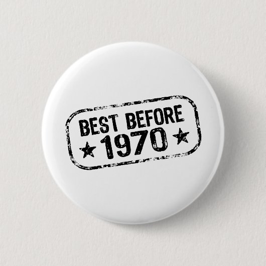 Best vóór 1970 ronde button 5,7 cm (Voorkant)