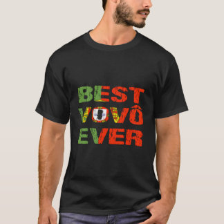 Best Vovo Ever Portugal Flag T-shirt