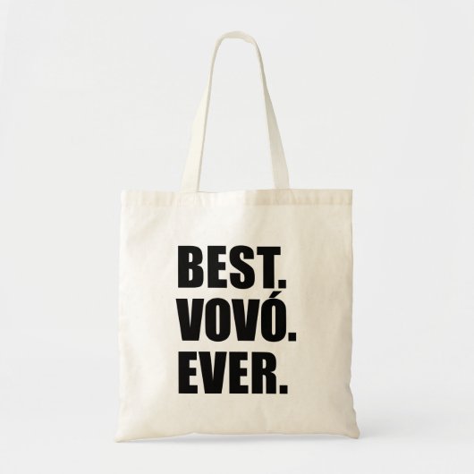 Best Vovo Ever Portugese Grandma Canvas tas (Voorkant)