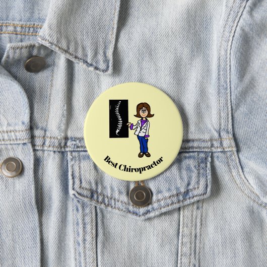 Best Vrouw Chiropractor of Spinal Doctor Button (In situ)