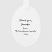 Best Vrouw Pet Groomer Acrylornament Ornament (achterkant)