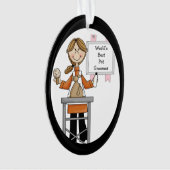 Best Vrouw Pet Groomer Acrylornament Ornament (voorkant)