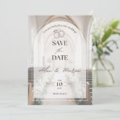 Best wedding invitation cart  kaart (Staand voorkant)