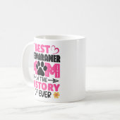 Best Weimaraner Mam in de geschiedenis van elke ho Koffiemok (Voorkant links)