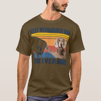 Best Weimaraner Pap Ever Funny Dog Lover Vader's T-shirt