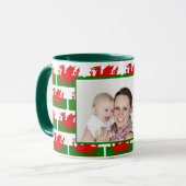 BEST WELSH MUM Custom Wales Vlag Foto Mok (Voorkant links)