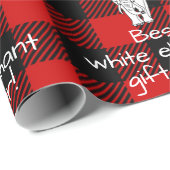 Best White Elephant Gift Exchange Buffalo Pset Cadeaupapier (Rol Hoek)