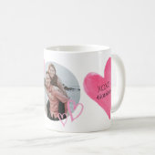 Best Wife Ever Custom Photo Funny Marriage Humor Koffiemok (Voorkant rechts)