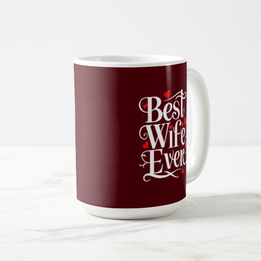 Best Wife Ever Koffiemok (Voorkant rechts)