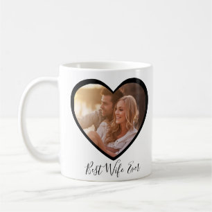 Best Wife ooit Persoonlijk Harde 2 Foto Manuscript Koffiemok