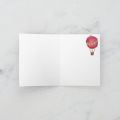 Best Wishes Travel Travelling Good Trip Greeting Kaart (Binnen)