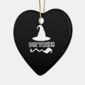 Best Witches Funny Witch Shirt Halloween 2021 Keramisch Ornament (Links)