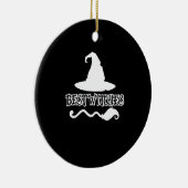 Best Witches Funny Witch Shirt Halloween 2021 Keramisch Ornament (Rechts)