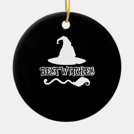 Best Witches Funny Witch Shirt Halloween 2021 Keramisch Ornament (Voorkant)